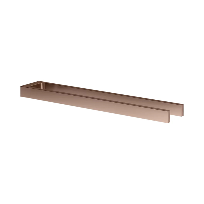 Полотенцедержатель Keuco Edition 11, подвесной, двойной, цвет: brushed red gold