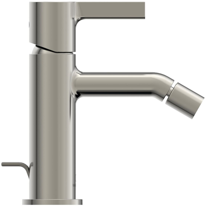 Смеситель для биде Ideal Standard Joy, на 1 отв., с донным клапаном, цвет: PVD Silver Storm (Серебряный Шторм)