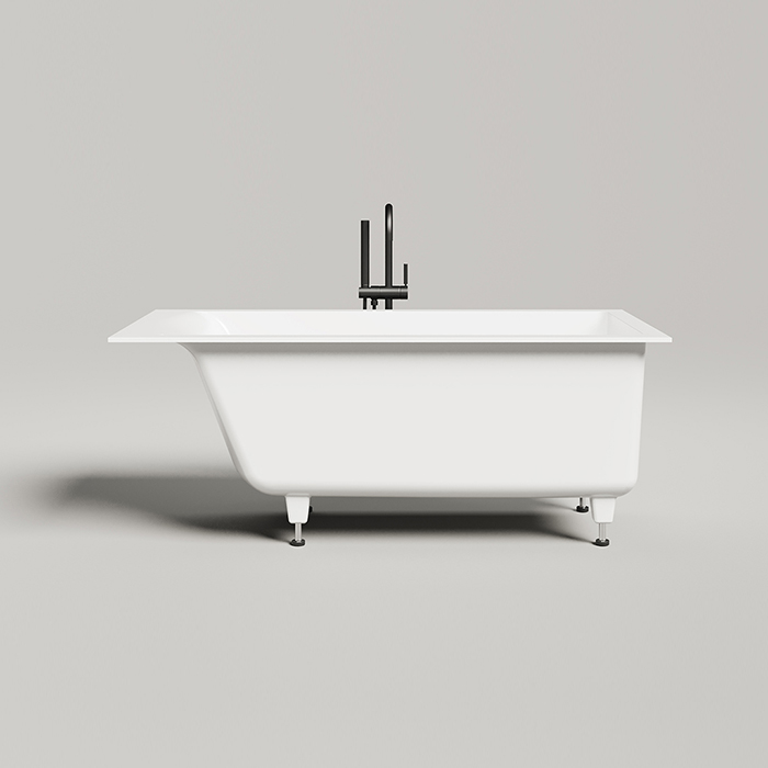 Salini Cascata Kit Ванна 150x70х62.5см, встраиваемая, S-Stone, цвет: белый матовый