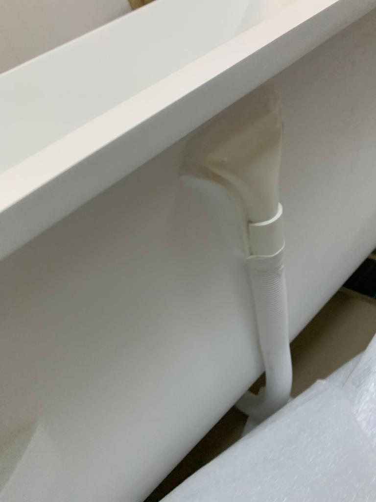Knief Shape Ванна 180x80x60см, встраиваемая, click-clack, цвет: белый матовый