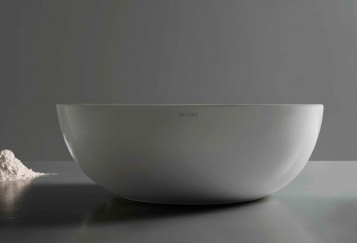 Globo T-Edge Раковина-чаша 45х16 см, без отв., на столешницу, цвет: белый