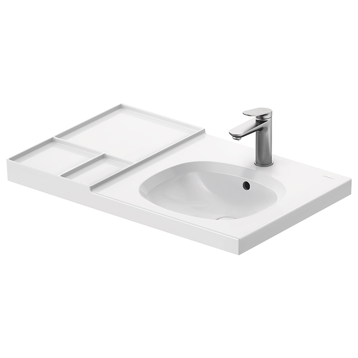Duravit Aurena Раковина подвесная 80x50см, с 1 отв, dx, HygieneGlaze, цвет: белый глянец