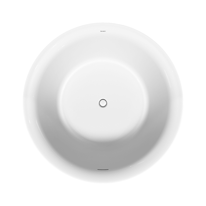 Duravit White Tulip Ванна отдельностоящая, D140хh63см, со спец сливом и переливом, цвет: белый