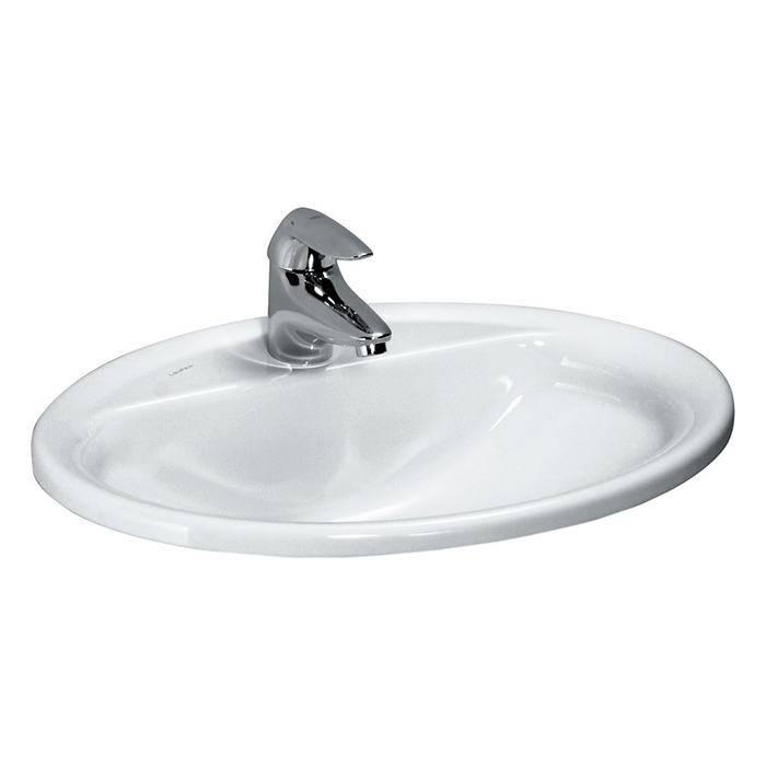 Laufen Pro B Раковина встраиваемая 56х44см, с 1 отверстием для смесителя, цвет: белый