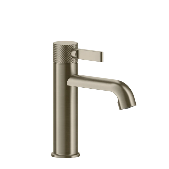 Смеситель для раковины Gessi Inciso на 1 отверстие без донного клапана Цвет: finox