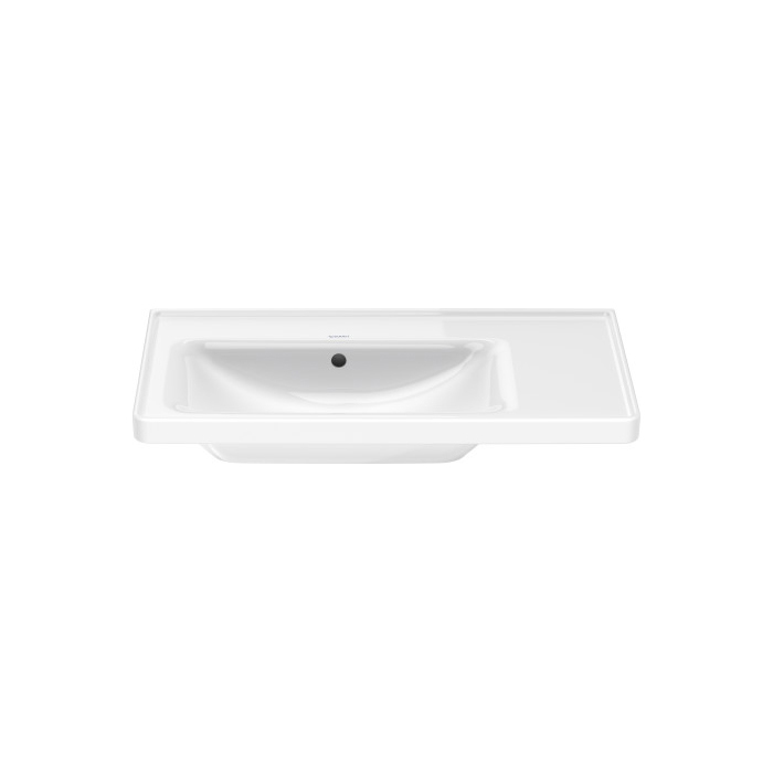 Duravit D-Neo Раковина 80х48см, без отв., накладная, с переливом, цвет: белый
