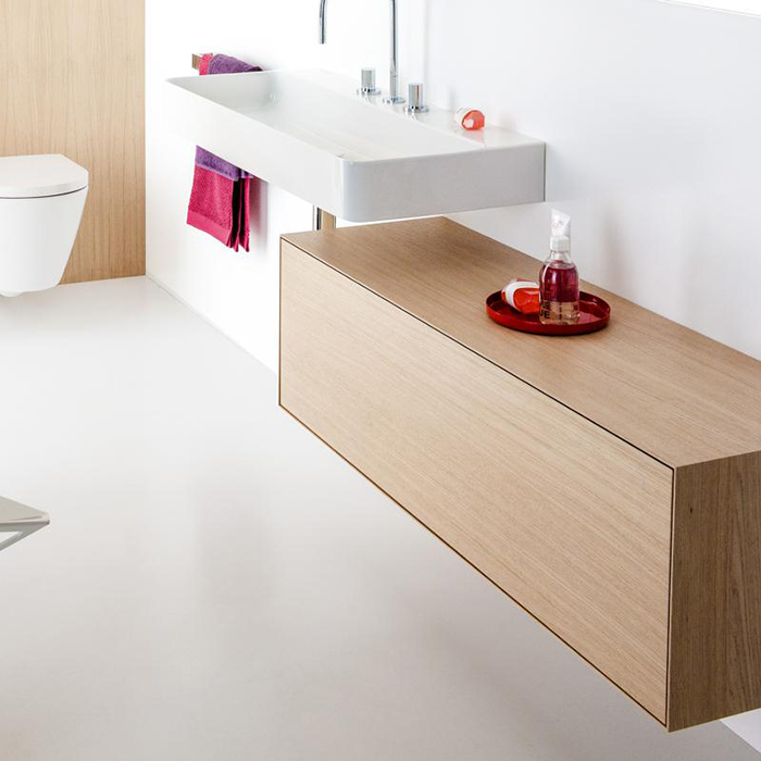 Laufen Boutique Тумба под раковину 120x50x43см, подвесная, 1 ящик, цвет: светлый дуб