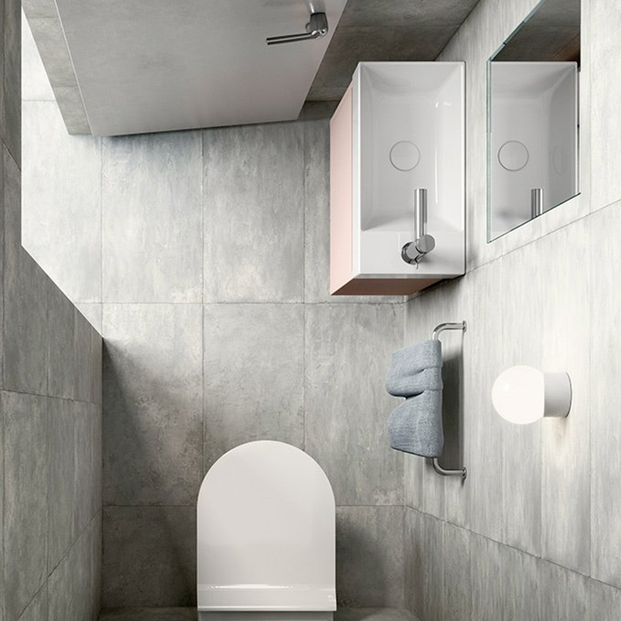 GSI Kube X Унитаз подвесной 50x36см., с креплением, цвет: белый глянцевый