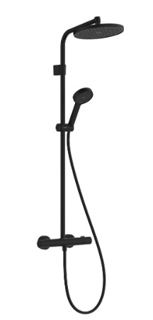 Душевая система Hansgrohe Activera S Showerpipe 240 1jet EcoSmart+ с термостатом Ecostat Fine — 28083670