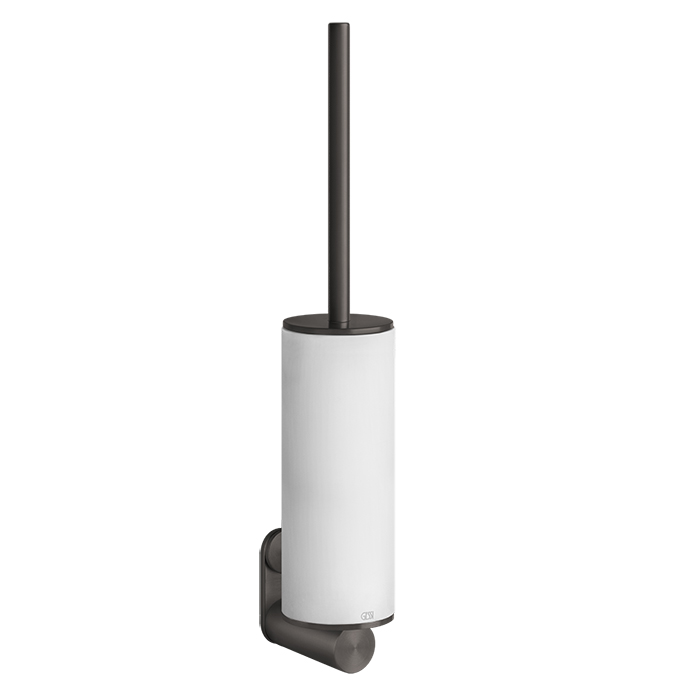 Ершик подвесной Gessi 316, цвет: brushed black metal pvd