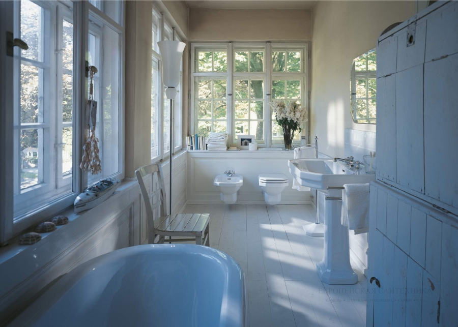 Пьедестал для раковины Duravit Series 1930 напольный, 296 × 280 мм, цвет: белый