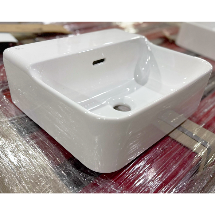 Ideal Standard Conca Раковина подвесная/накладная, 40х35хh16см, без отв., без крепежа, цвет: белый