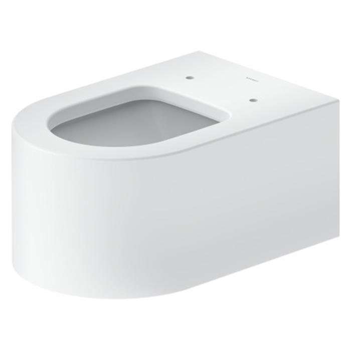 Duravit Millio Унитаз подвесной, 37х57см, декор "Smooth", крепление в компл., цвет: белый шелковисто-матовый