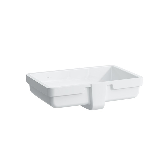 Раковина Laufen Living City 49х31х15.5 см, без отв., цвет: белый