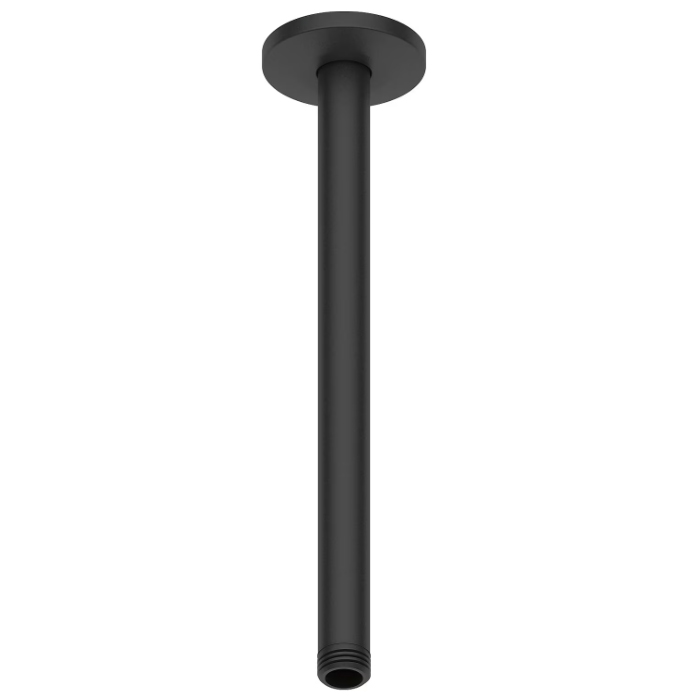Duravit Shower Кронштейн для верхнего душа 30см, потолочный, цвет: черный матовый