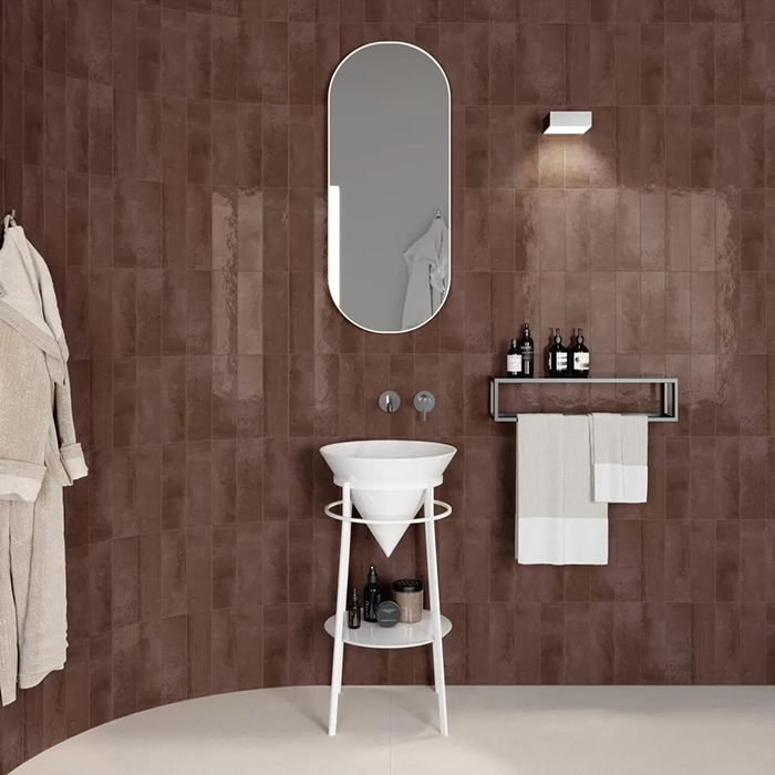 Kerama Marazzi Cono Раковина 44.5х44.5х35см., встраиваемая сверху, без отв., без перелива, цвет: белый глянцевый
