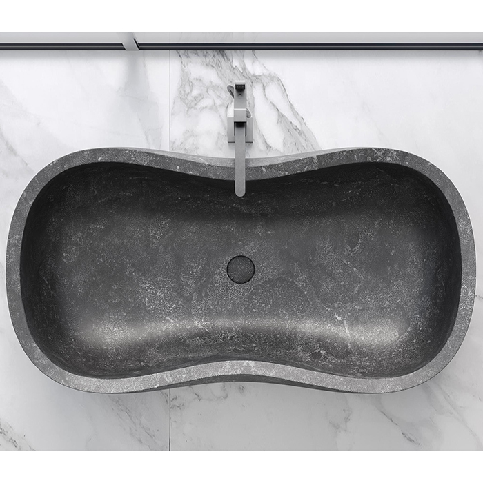Dea Design Marble Milano Ванна 170х91.2х52.5см, отдельностоящая, мрамор, цвет: Stone D Avola