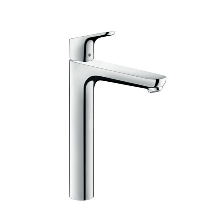 Смеситель для раковины Hansgrohe Focus, однорычажный, высокий h:23см, на 1 отв., цвет: хром