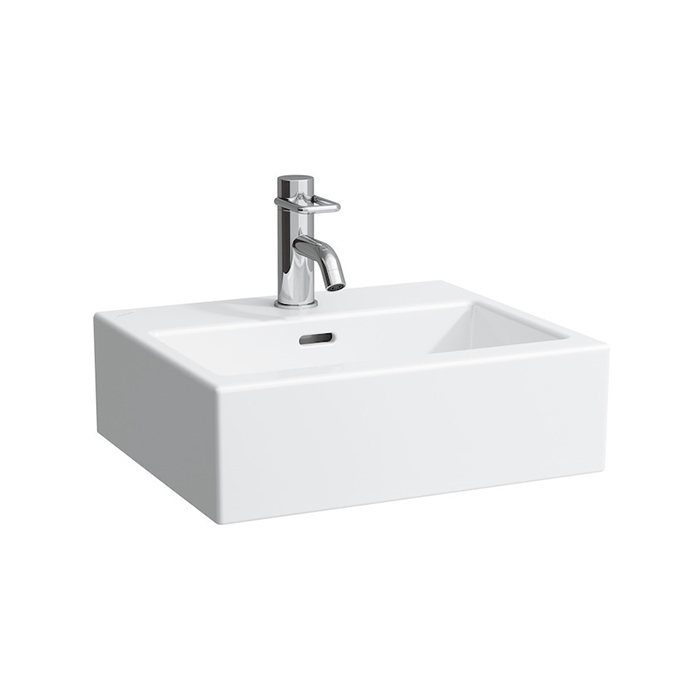 Раковина Laufen Living City 45х38х14 см, 1 отв., цвет: белый