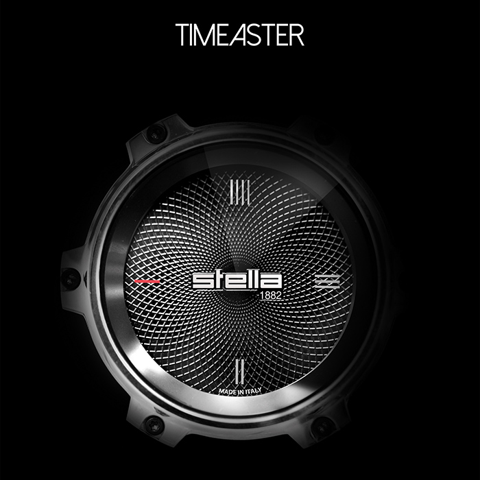 Stella Timeaster Напольный смеситель для ванны 3267/CL306 с ручным душем, круглая ручка d=52мм, цвет: хром