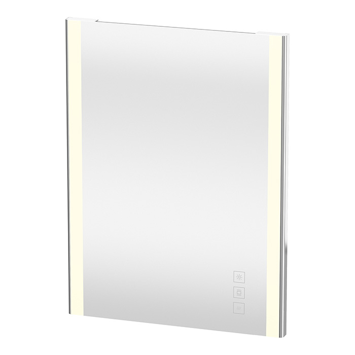 Duravit Xsquare Зеркало 60х80х3.3см, LED-подсветка 2700-6500K с диммером, подогрев, регулировка цвета