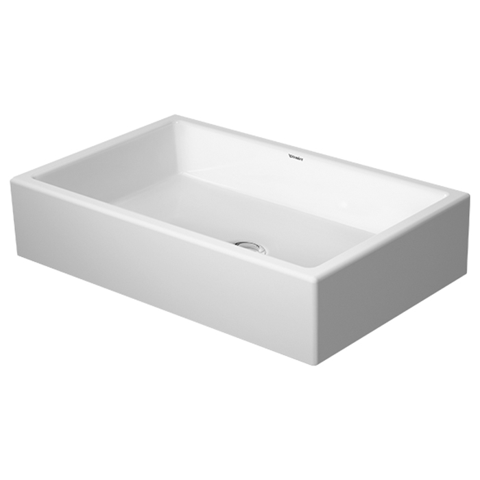Раковина Duravit Vero Air 60х40см, без отв., без перелива, цвет: белый