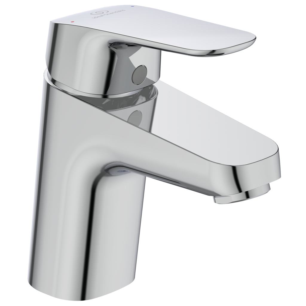 Смеситель для раковины Ideal Standard Ceraflex, 68 мм, HWTC, гладкий, 5 л/мин — B1710AA