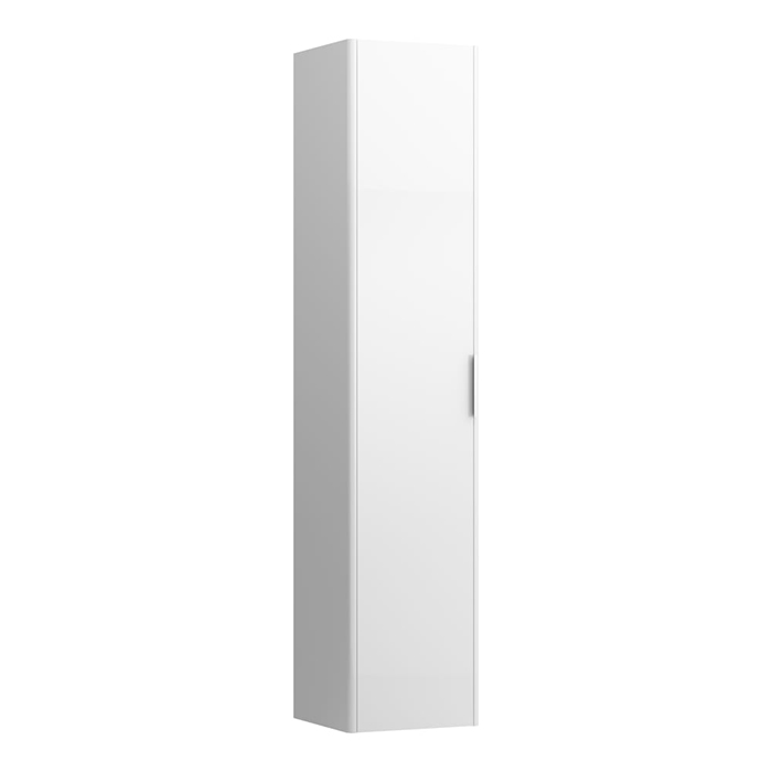 Шкаф Laufen Base 35х33.5х165см, подвесной, 1 дверца справа, цвет: белый глянцевый
