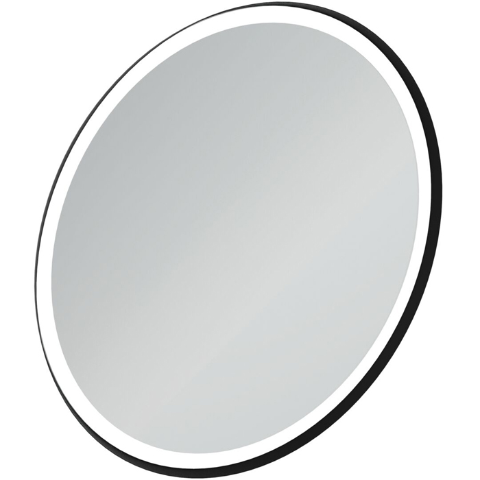Ideal Standard Conca Круглое зеркало с подсветкой 90 см (Металлическая накладка, закругленная задняя рама, функциональная светодиодная подсветка)