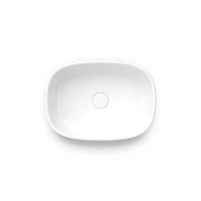 Kerama Marazzi Circo Раковина 50х36х13.5см., накладная, без отв., без перелива, цвет: белый глянцевый