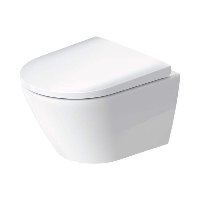 Duravit D-Neo Унитаз 37х48см, подвесной, безободковый, цвет: белый глянцевый