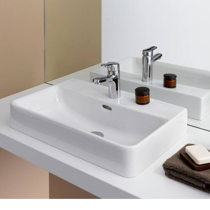 Laufen Pro S Раковина укороченная, 600x380x95 мм, 1 отв. для смесителя, цвет: белый