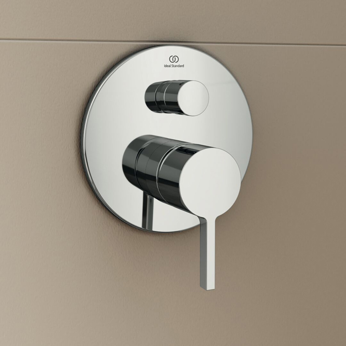 смеситель для душа Ideal Standard Joy, встраиваемый, для монтажа с комплектом EASY-BOX A1000NU, цвет: хром