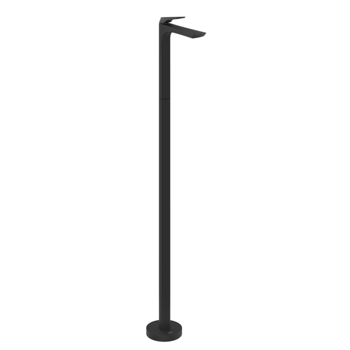Внешняя часть Gessi Ventaglio напольного смесителя для раковины, цвет: Matte Black