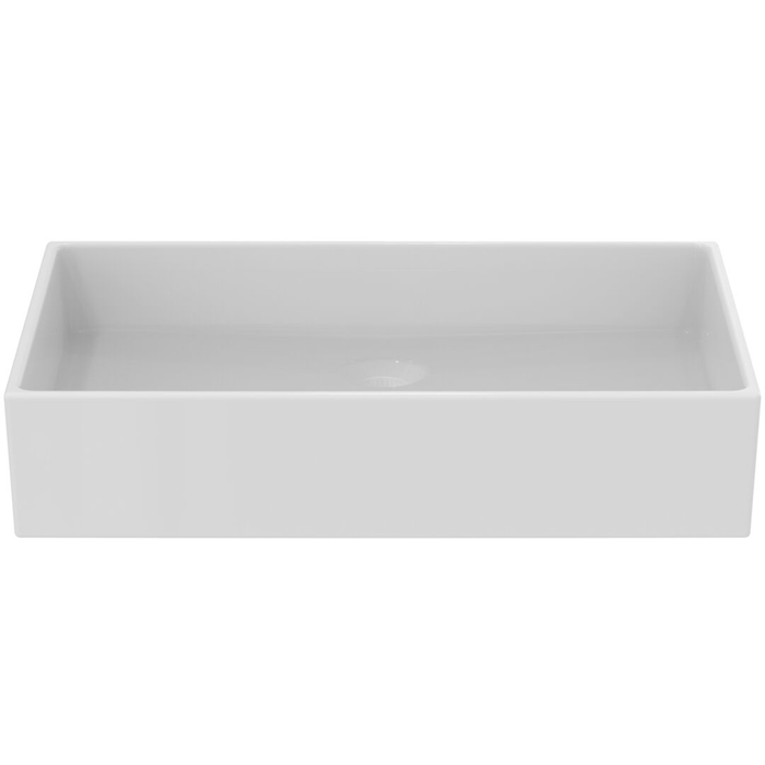 Ideal Standard Extra Раковина 60х40хh12.5см, накладная, без отв., без перелива, с крепежом, цвет: белый глянец