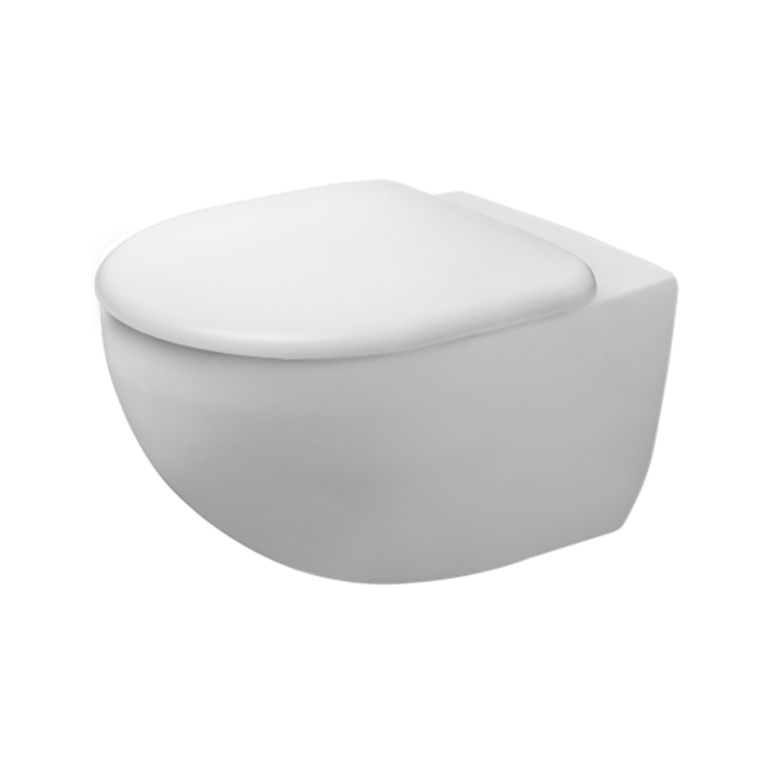 Duravit Architec Унитаз подвесной 36.5 x 57.5см, безободковый, с вертикальным смывом, вкл. крепление Durafix, антибактериальный, цвет: белый