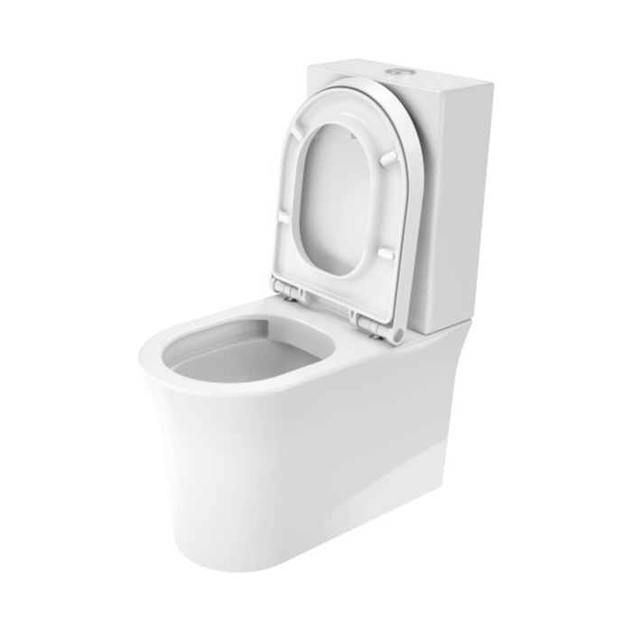 Duravit White Tulip Моноблок 37x65 см, безободковый, слив универсальный, цвет: белый
