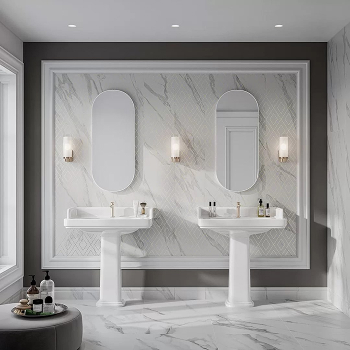 Kerama Marazzi Pompei Пьедестал для раковины, цвет: белый глянцевый