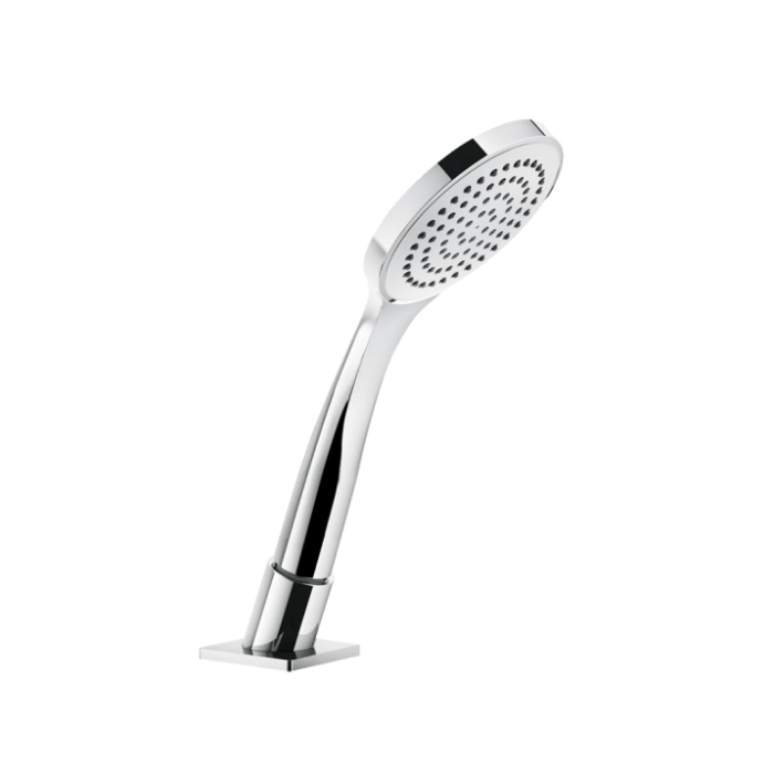Душевой комплект Gessi Rilievo, состоящий из вывода воды, держателя, шланга 1,50 м и лейки, цвет: хром