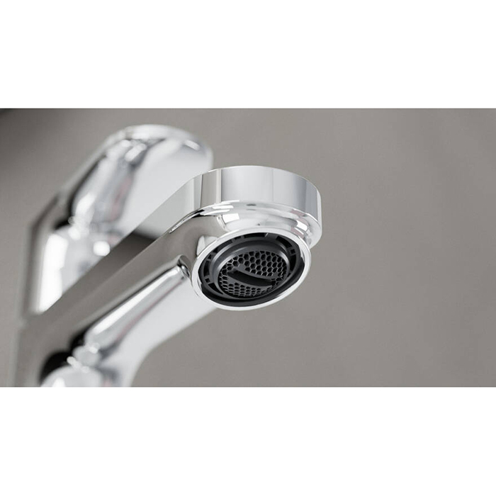 Смеситель для раковины Hansgrohe Rebris S, высокий, 1 отв., с донным клапаном, цвет: хром