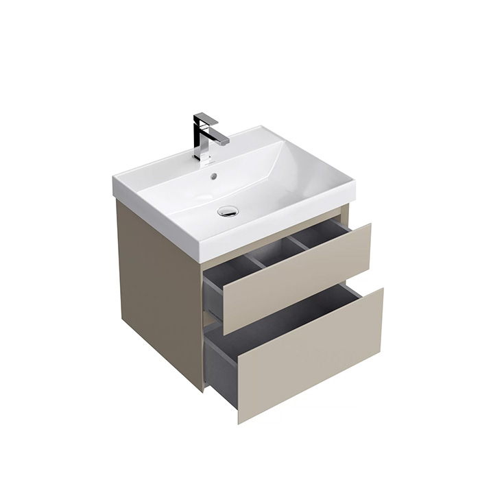 Kerama Marazzi Cubo Тумба подвесная 60см, с ящиками, с ящиками, цвет: лимо матовая