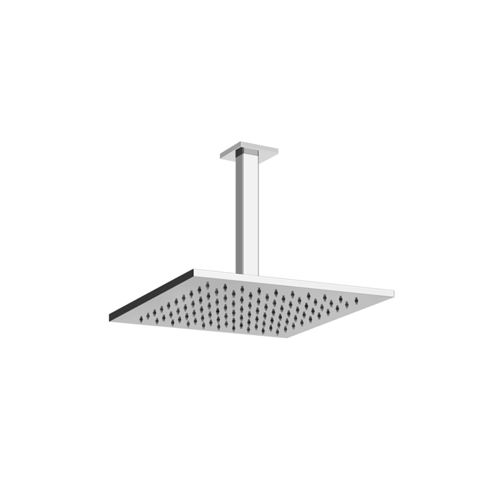 Верхний душ Gessi Emporio shower 30х30см, потолочный, поворотная с шарниром, с защитой от известкового налёта, цвет: хром