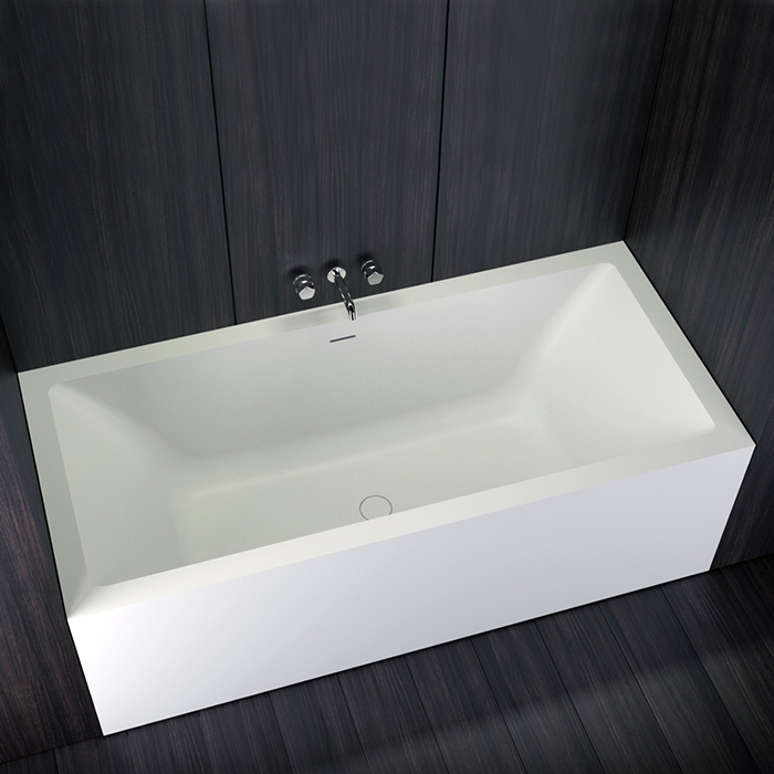 Knief Shape Ванна 170x70x60cм., встраиваемая, click-clack, цвет: белый матовый
