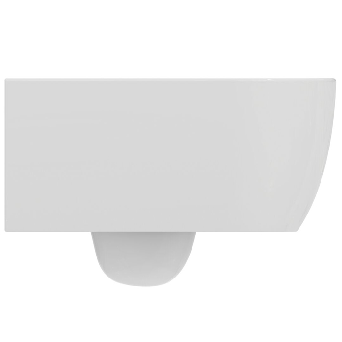 Ideal Standard Blend Curve Унитаз подвесной 54х36см, безободковый с технологией смыва RimLS+®, цвет: белый