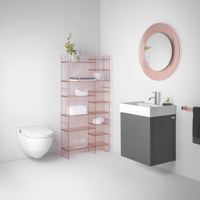 Раковина подвесная Laufen Kartell 60х46х12см, без отв, цвет: белый матовый
