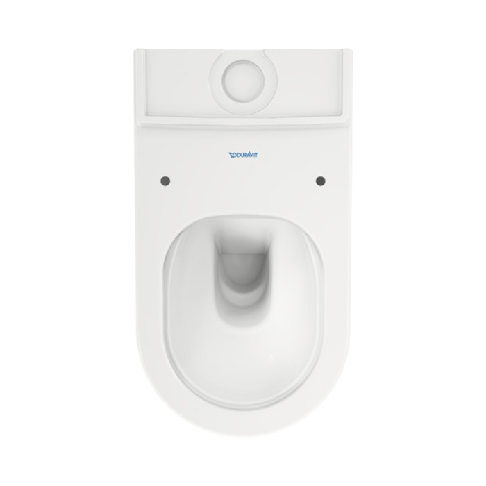 Duravit White Tulip Моноблок 37x65 см, безободковый, слив универсальный, цвет: белый