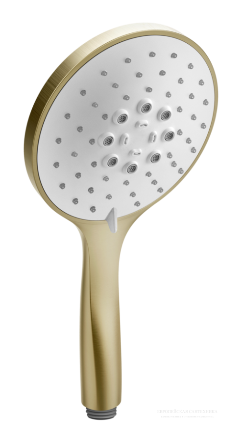 Ручная лейка Gessi Technical Аccessories Ø130 мм, с функцией массажа, цвет: Brushed Brass PVD