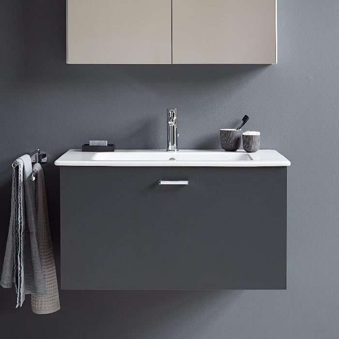 Duravit Me by Starck Раковина 83х49см, 1 отв., подвесная/накладная, цвет: белый