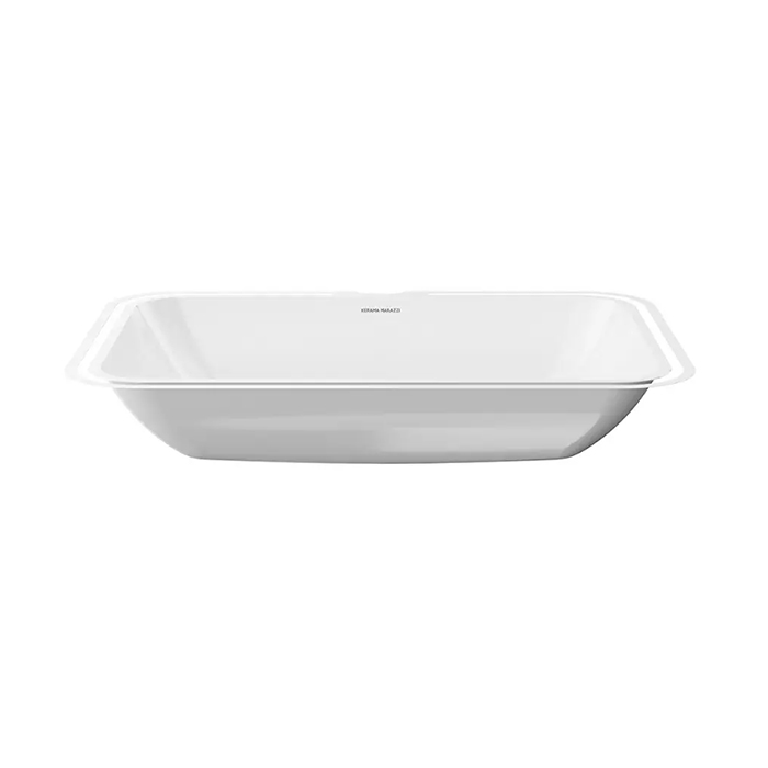 Kerama Marazzi Plaza Раковина встраиваемая снизу 54.5х38см., без отв., цвет: белый глянцевая