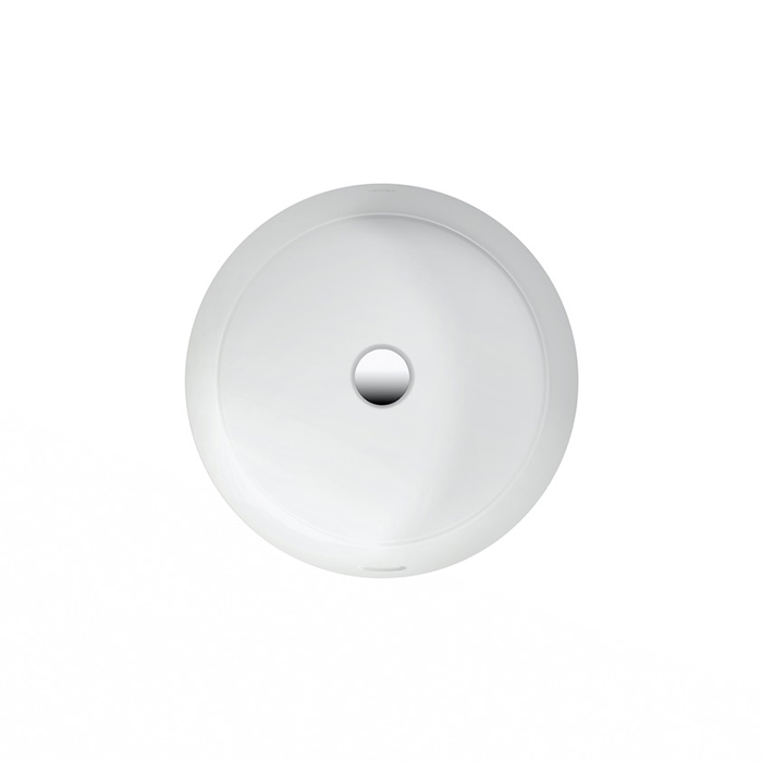 Раковина Laufen Living City 44.9х44.9х15.5 см, без отв., цвет: белый